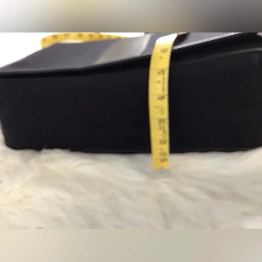 Coach Black Leather Canvas Messenger laptop Bag - Picture 7 of 16